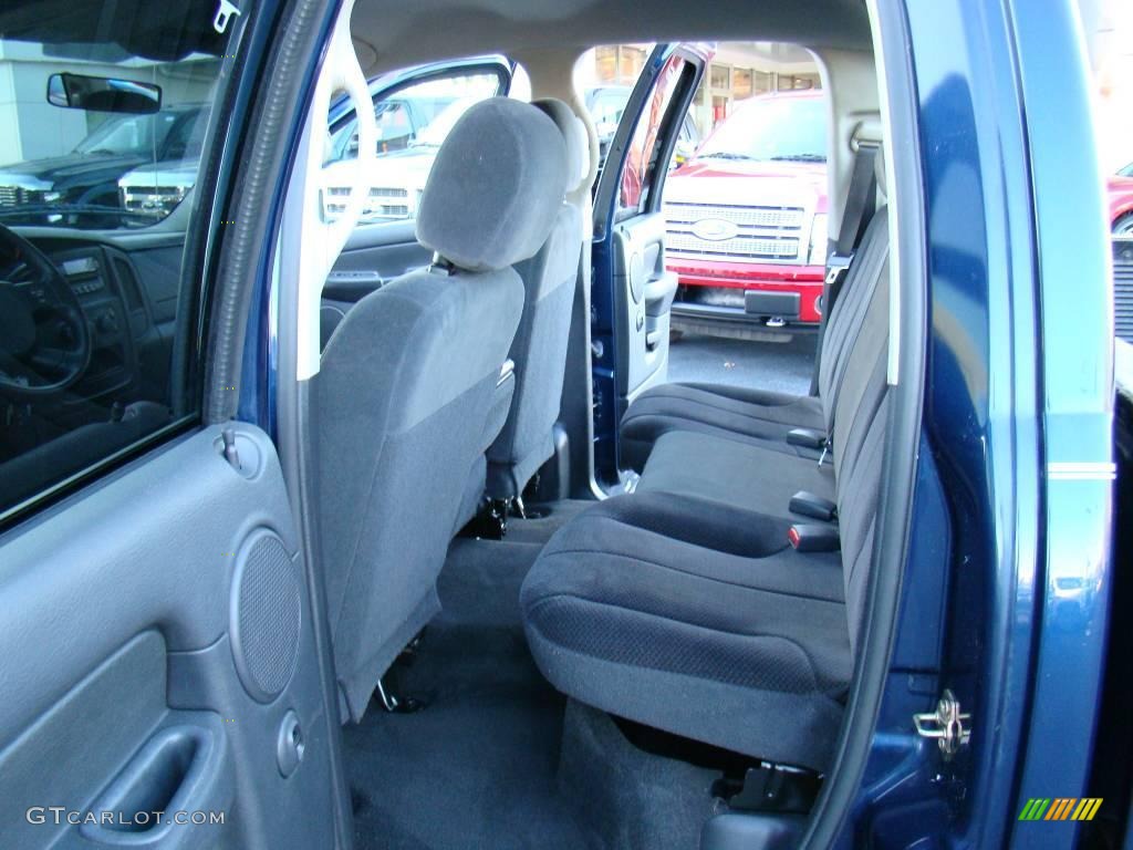 2004 Ram 1500 SLT Quad Cab - Patriot Blue Pearl / Dark Slate Gray photo #9