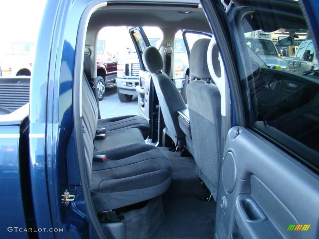 2004 Ram 1500 SLT Quad Cab - Patriot Blue Pearl / Dark Slate Gray photo #11