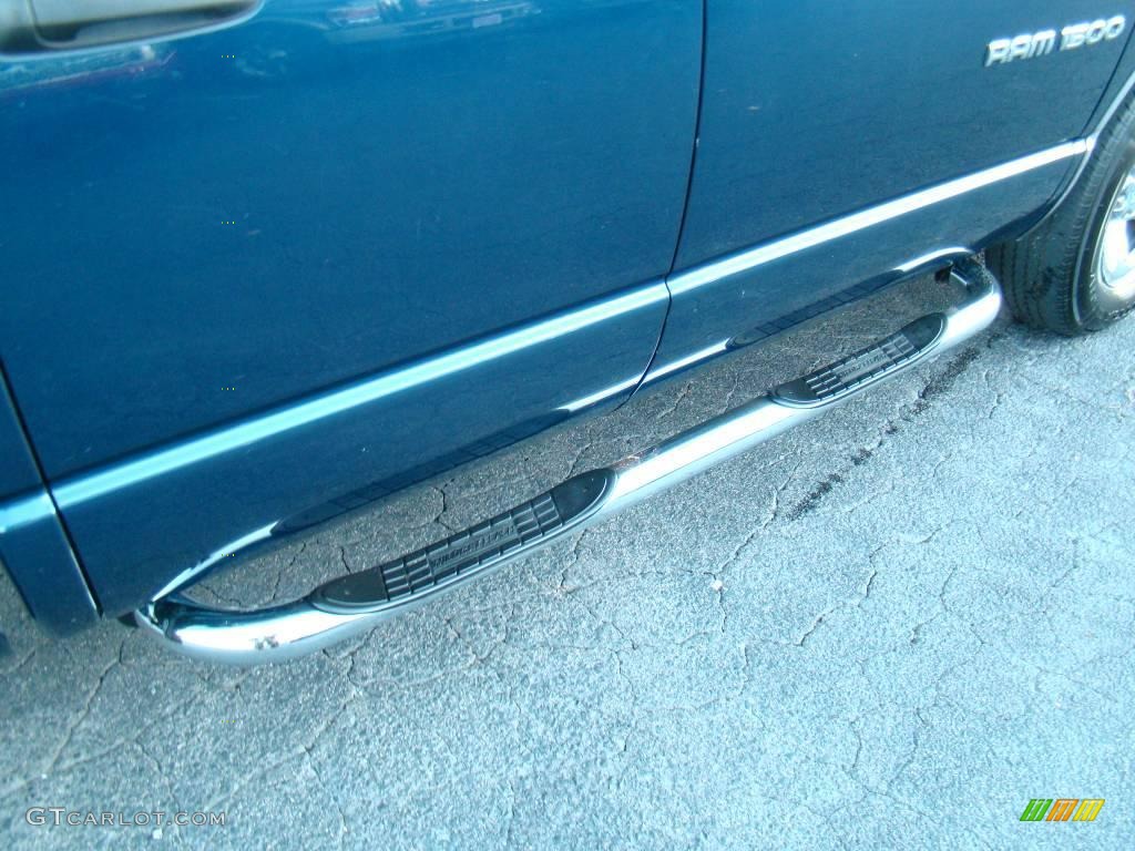 2004 Ram 1500 SLT Quad Cab - Patriot Blue Pearl / Dark Slate Gray photo #14