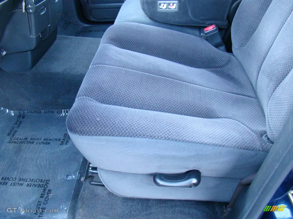 2004 Ram 1500 SLT Quad Cab - Patriot Blue Pearl / Dark Slate Gray photo #18