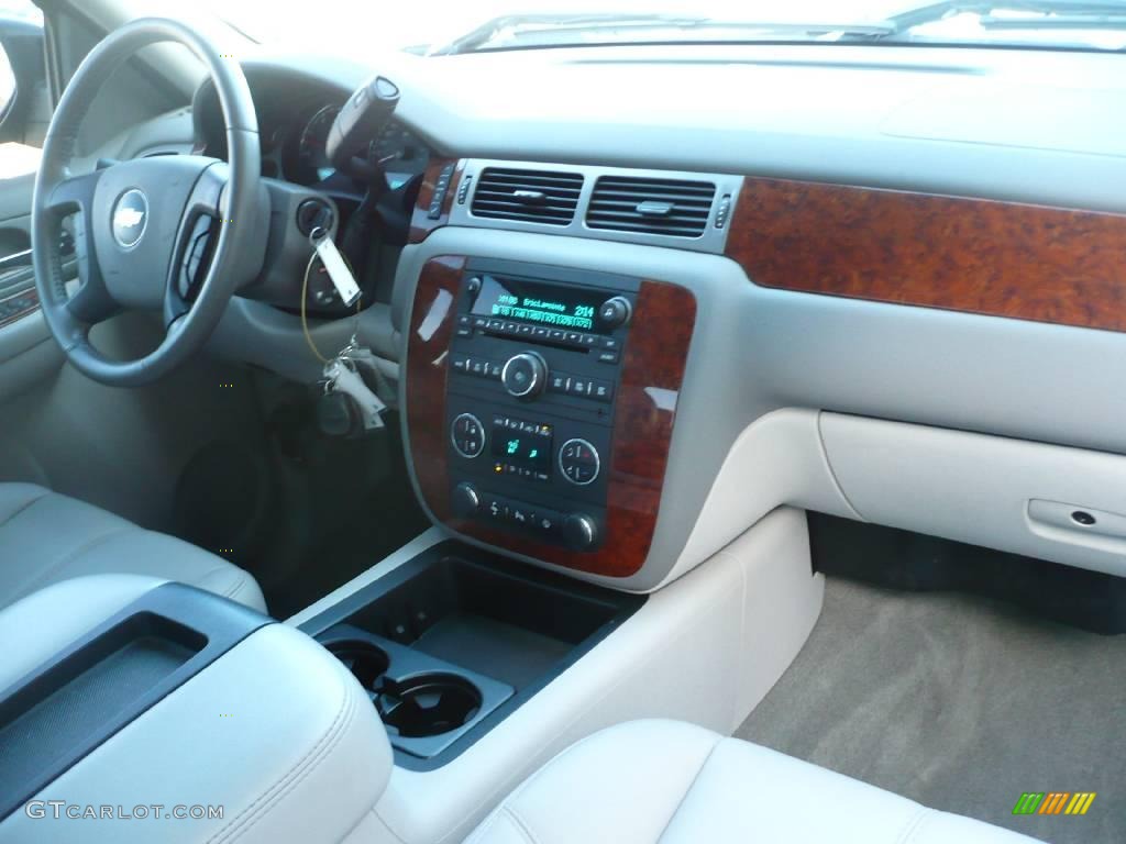 2007 Silverado 1500 LTZ Extended Cab 4x4 - Black / Light Titanium/Dark Titanium Gray photo #18