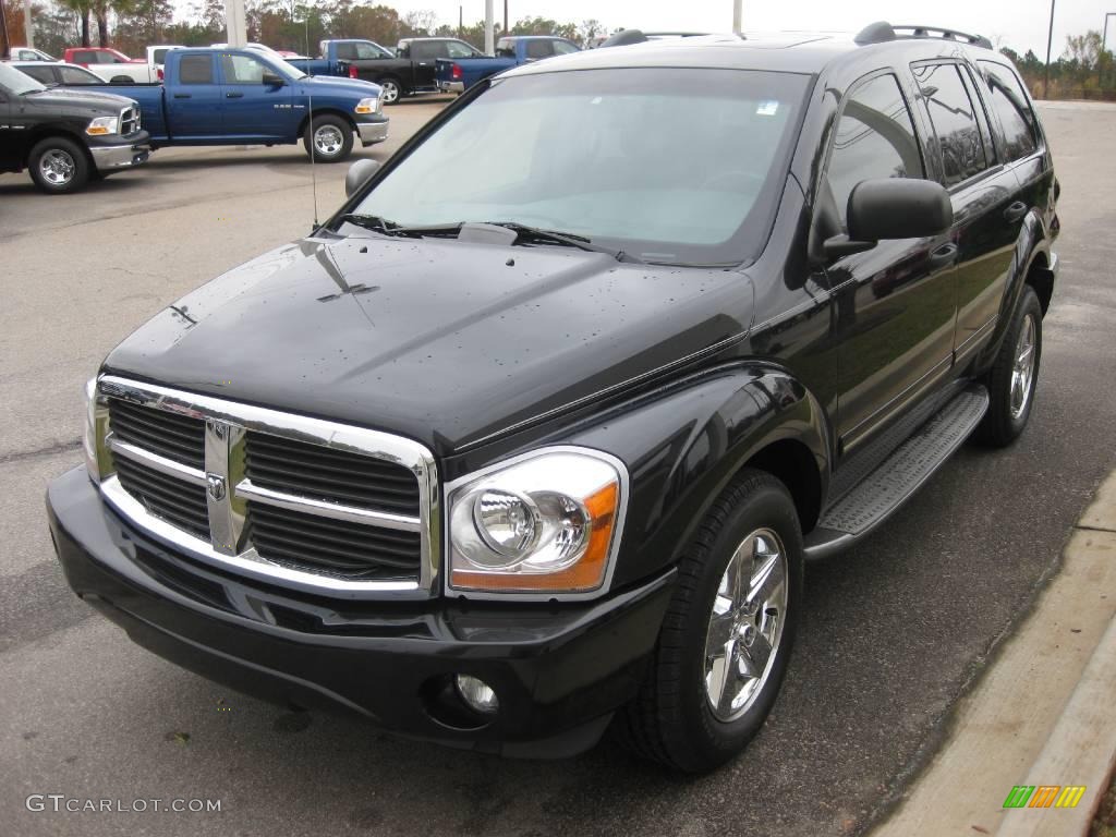 2006 Durango Limited - Brilliant Black / Light Graystone photo #1