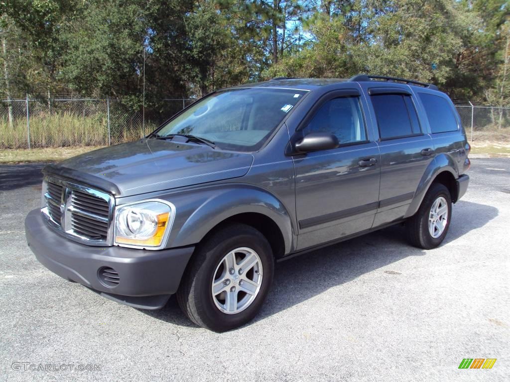 2006 Durango SXT - Mineral Gray Metallic / Dark Slate Gray/Light Slate Gray photo #1