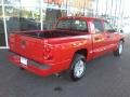 2005 Flame Red Dodge Dakota SLT Quad Cab  photo #16