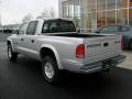 2001 Bright Silver Metallic Dodge Dakota Sport Quad Cab 4x4  photo #3