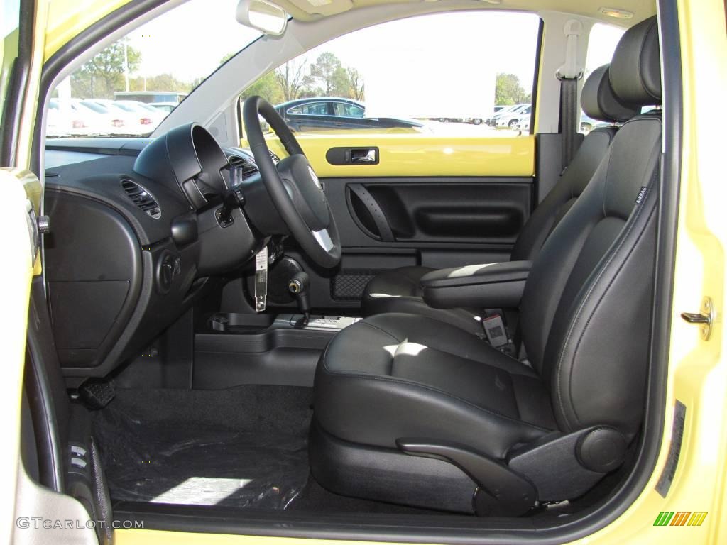 2009 New Beetle 2.5 Coupe - Sunflower Yellow / Black photo #3