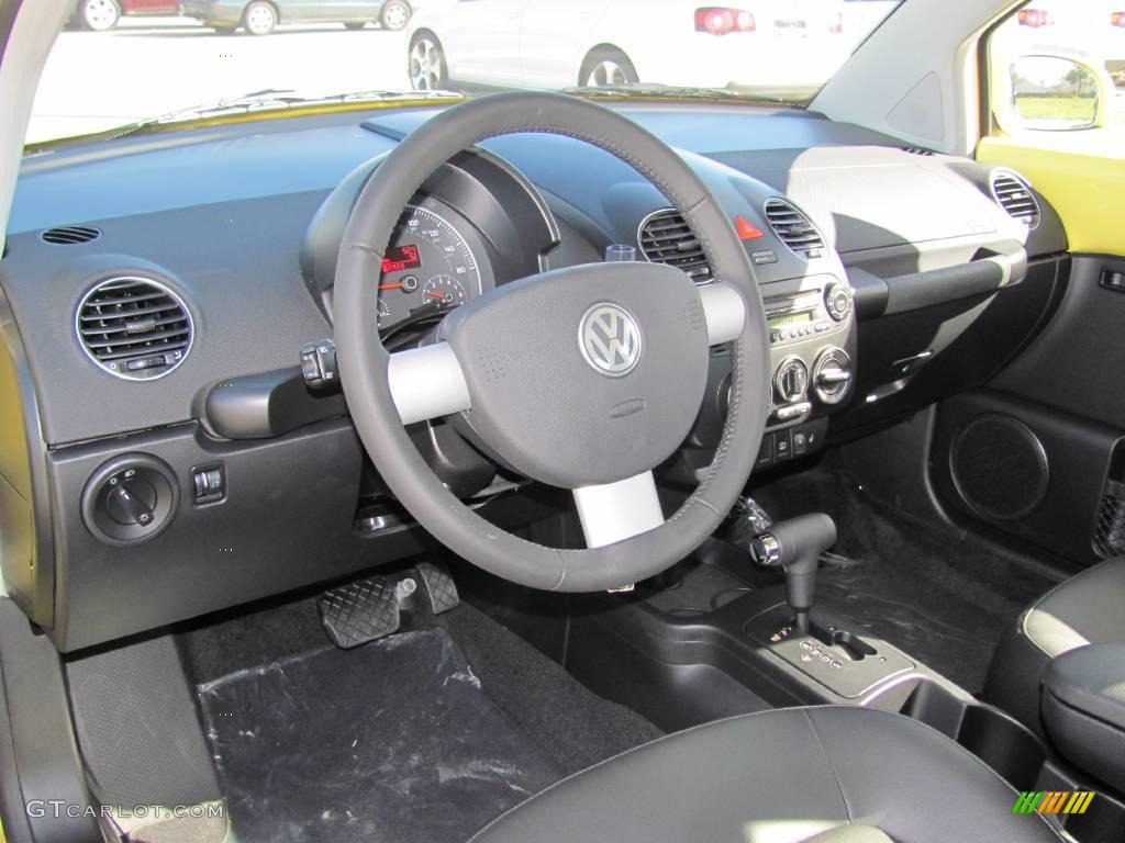 2009 New Beetle 2.5 Coupe - Sunflower Yellow / Black photo #5