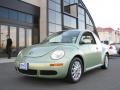 2006 Gecko Green Metallic Volkswagen New Beetle 2.5 Coupe  photo #2