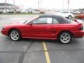 1998 Laser Red Ford Mustang SVT Cobra Convertible  photo #6