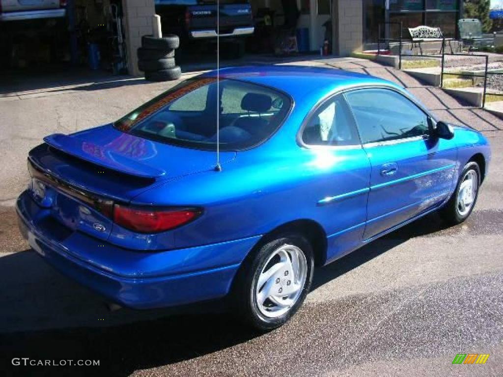 1999 Escort ZX2 Coupe - Atlantic Blue Metallic / Medium Graphite photo #5