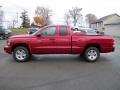 2010 Inferno Red Crystal Pearl Dodge Dakota Big Horn Extended Cab  photo #2