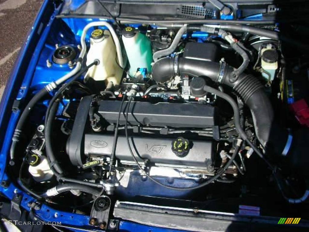 1999 Escort ZX2 Coupe - Atlantic Blue Metallic / Medium Graphite photo #8