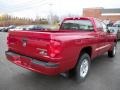 2010 Inferno Red Crystal Pearl Dodge Dakota Big Horn Extended Cab  photo #5