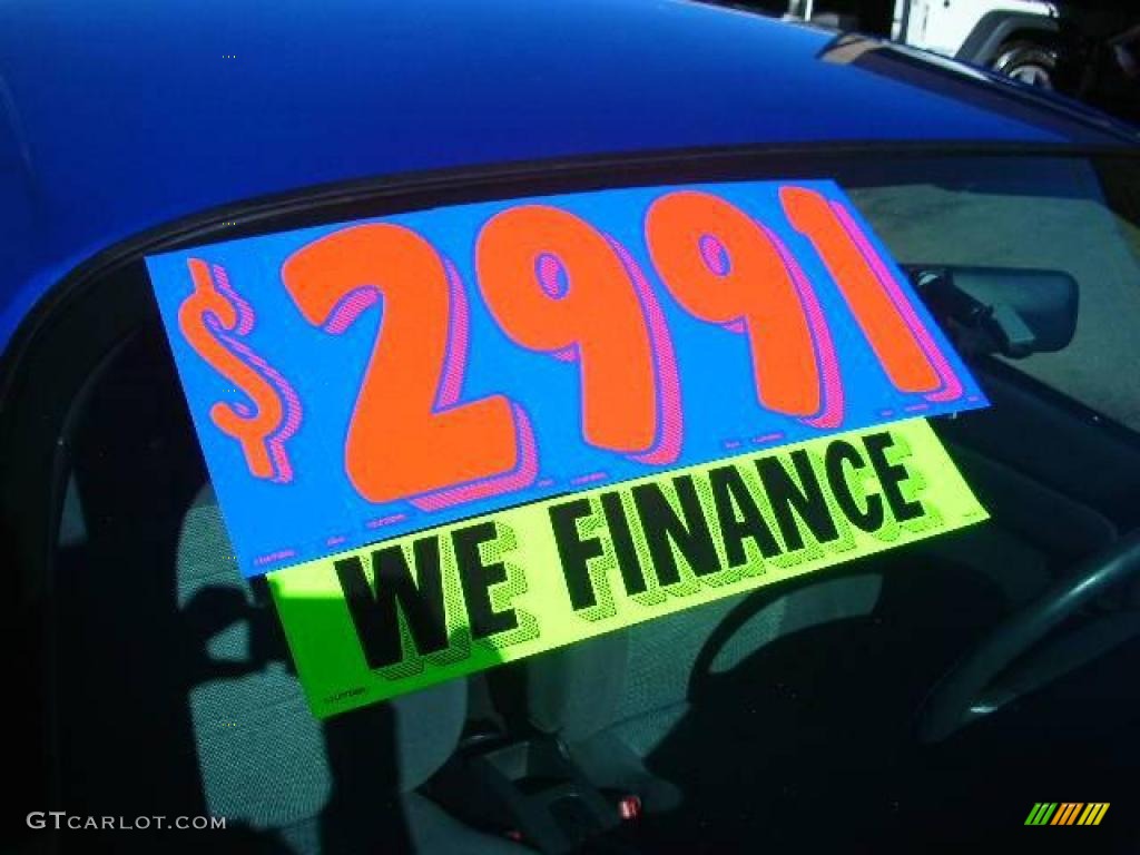 1999 Escort ZX2 Coupe - Atlantic Blue Metallic / Medium Graphite photo #9