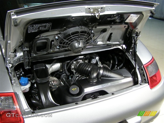 2007 911 Targa 4S - GT Silver Metallic / Terracotta photo #15