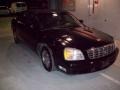 2002 Sable Black Cadillac DeVille DHS  photo #1