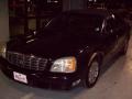 2002 Sable Black Cadillac DeVille DHS  photo #3