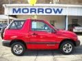 Wildfire Red 2003 Chevrolet Tracker 4WD Convertible