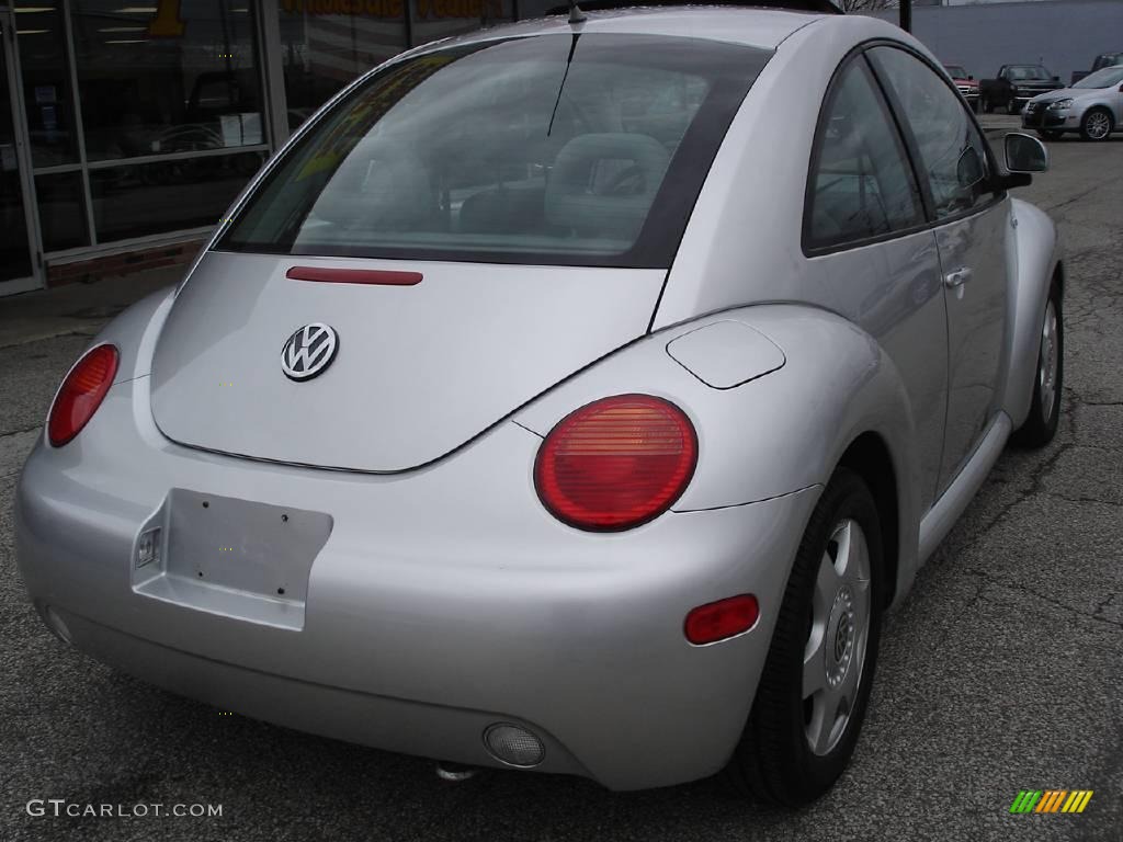 1999 New Beetle GLS Coupe - Silver Metallic / Gray photo #5
