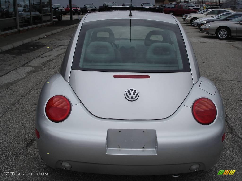1999 New Beetle GLS Coupe - Silver Metallic / Gray photo #6