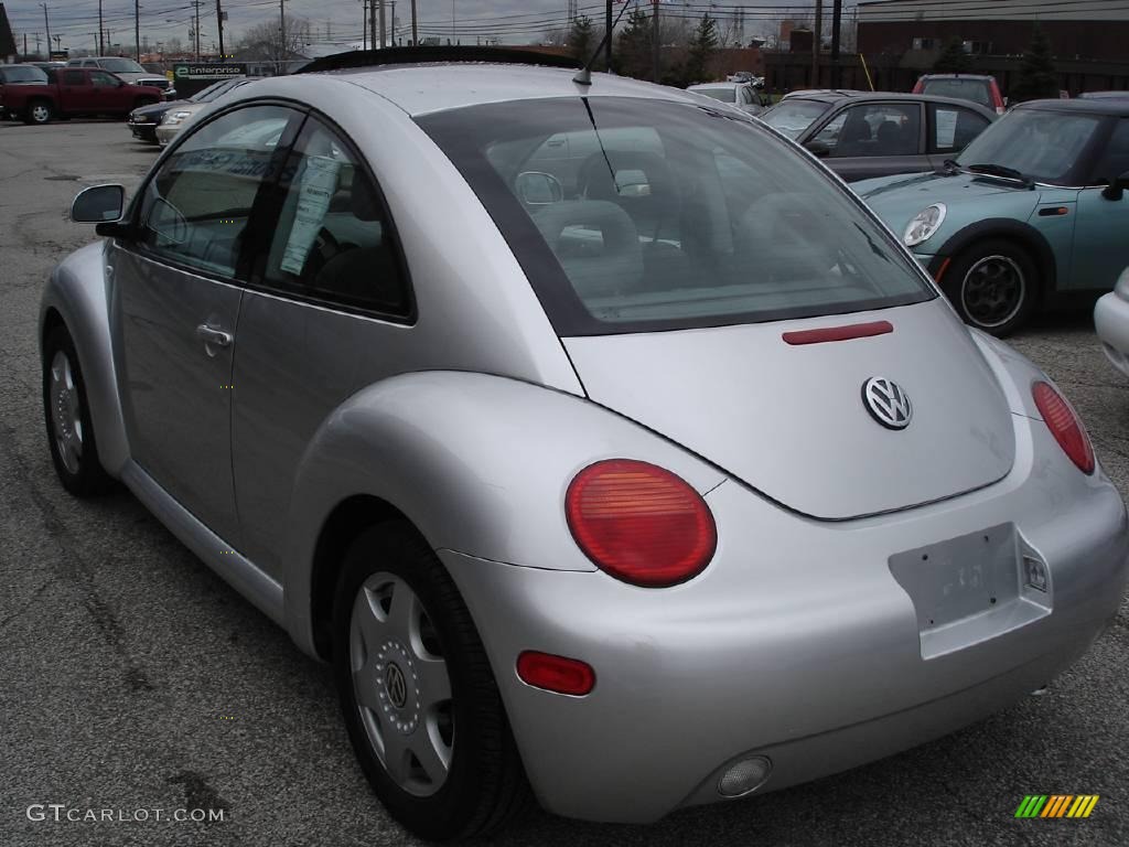 1999 New Beetle GLS Coupe - Silver Metallic / Gray photo #7