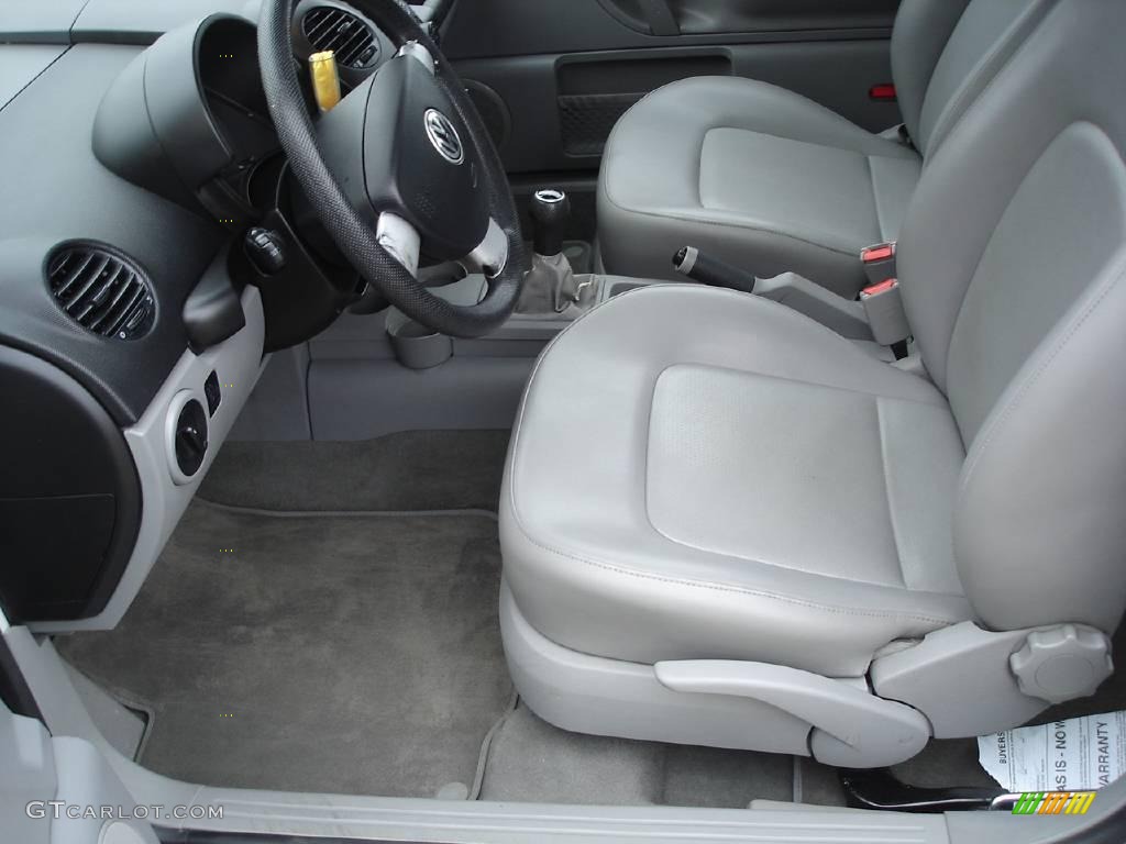 1999 New Beetle GLS Coupe - Silver Metallic / Gray photo #9