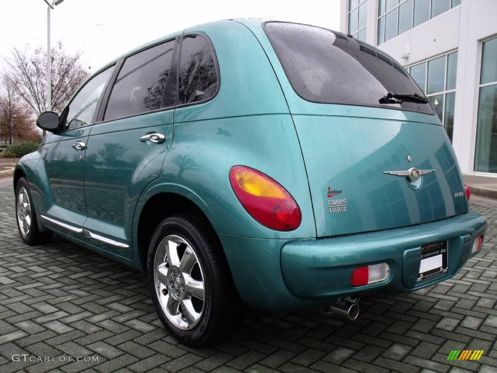 2004 PT Cruiser Touring Turbo - Seamist Green Metallic / Taupe/Pearl Beige photo #3
