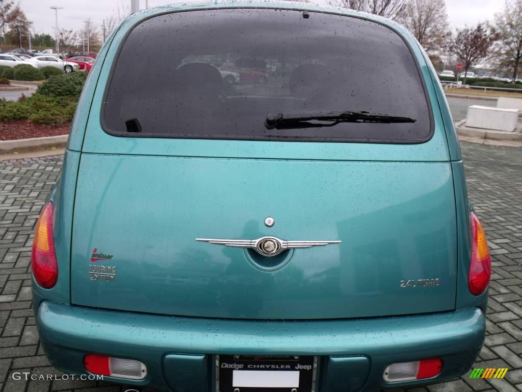 2004 PT Cruiser Touring Turbo - Seamist Green Metallic / Taupe/Pearl Beige photo #4