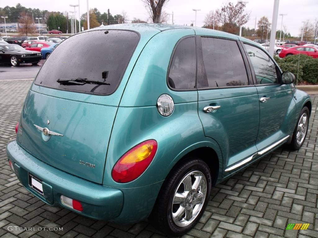 2004 PT Cruiser Touring Turbo - Seamist Green Metallic / Taupe/Pearl Beige photo #5