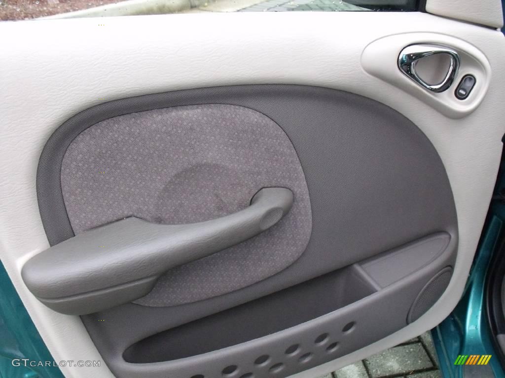 2004 PT Cruiser Touring Turbo - Seamist Green Metallic / Taupe/Pearl Beige photo #11