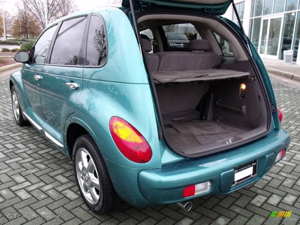 2004 PT Cruiser Touring Turbo - Seamist Green Metallic / Taupe/Pearl Beige photo #14