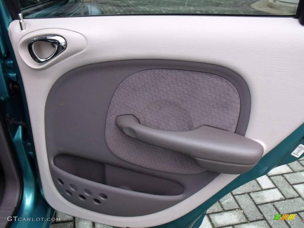 2004 PT Cruiser Touring Turbo - Seamist Green Metallic / Taupe/Pearl Beige photo #17