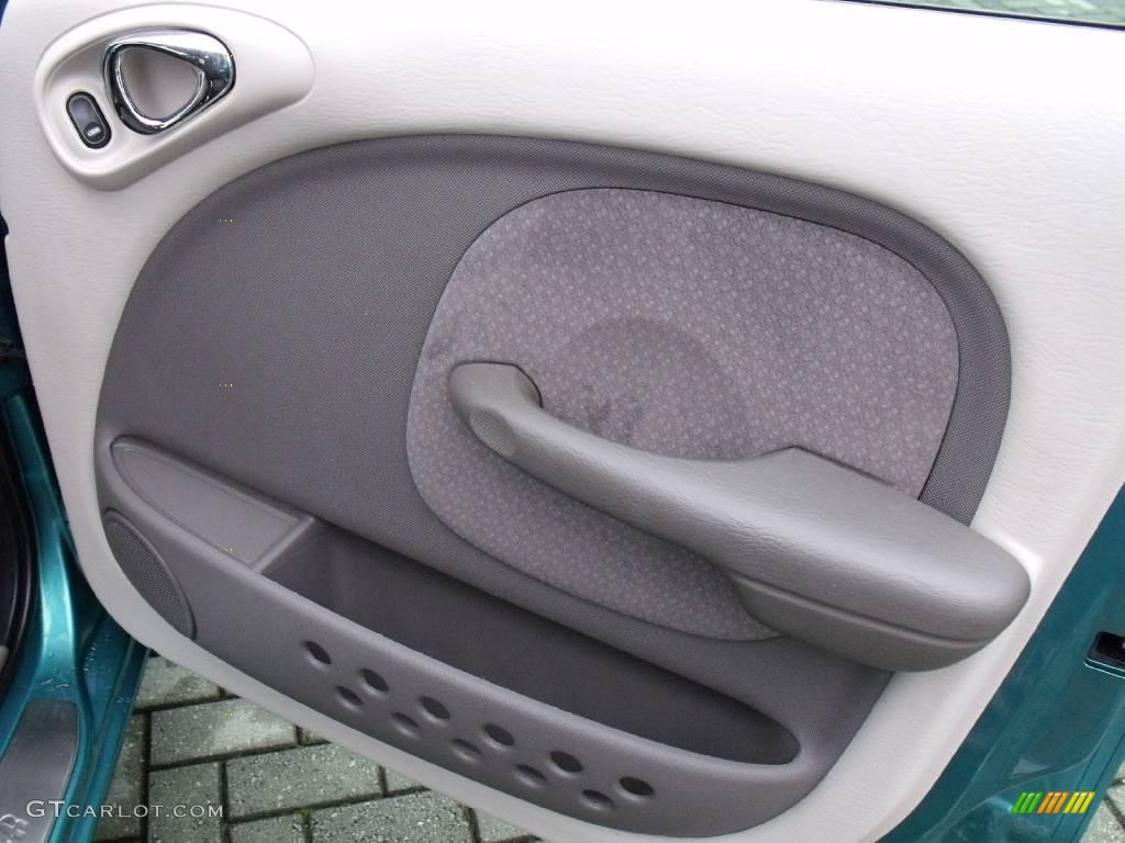 2004 PT Cruiser Touring Turbo - Seamist Green Metallic / Taupe/Pearl Beige photo #19