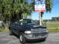 2001 Patriot Blue Pearl Dodge Ram 1500 SLT Club Cab  photo #1