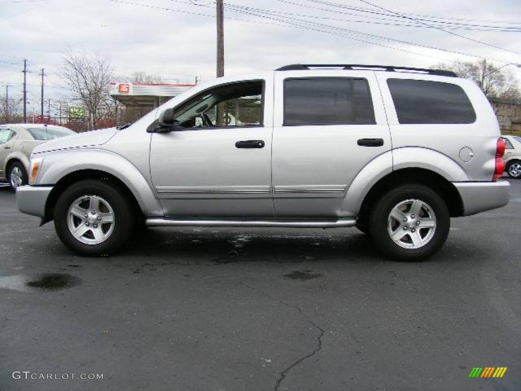 2004 Durango Limited 4x4 - Brilliant Silver Metallic / Medium Slate Gray photo #2