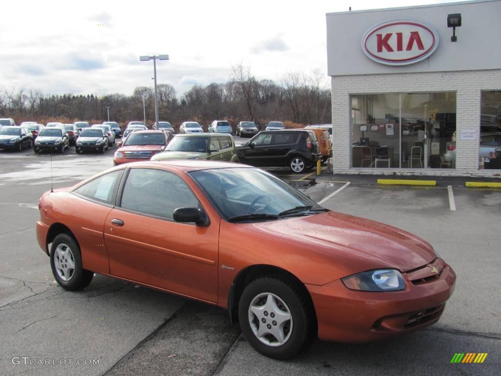 Sunburst Orange Metallic Chevrolet Cavalier