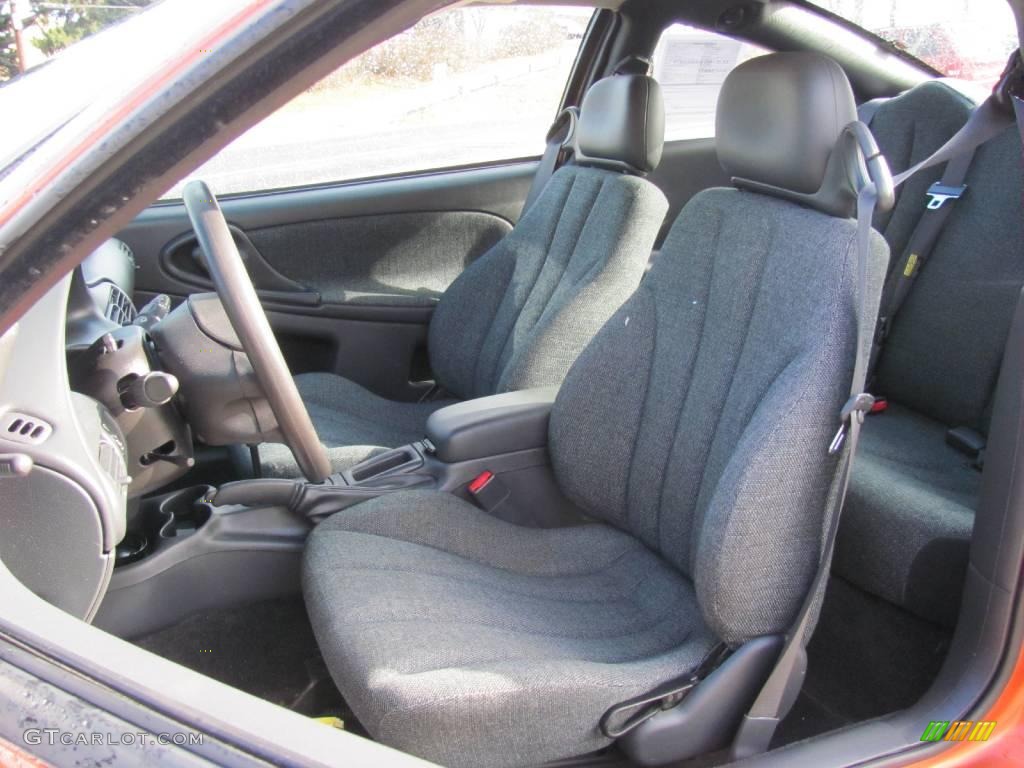 2005 Cavalier Coupe - Sunburst Orange Metallic / Graphite Gray photo #11