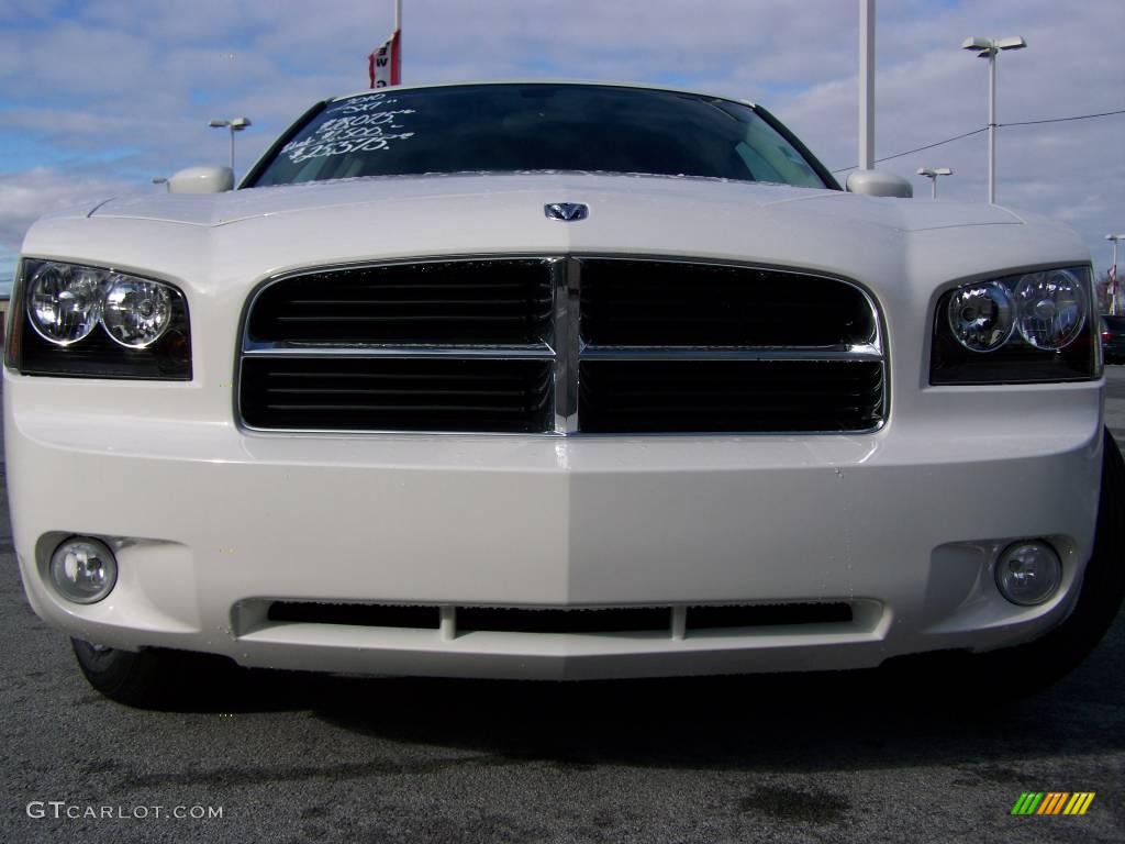 2010 Charger SXT - Stone White / Dark Slate Gray photo #3