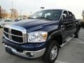 2007 Patriot Blue Pearl Dodge Ram 2500 SLT Mega Cab 4x4  photo #7