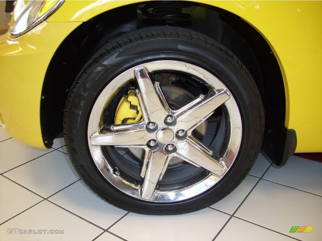 2006 PT Cruiser Street Cruiser Route 66 Edition - Solar Yellow / Pastel Slate Gray photo #10