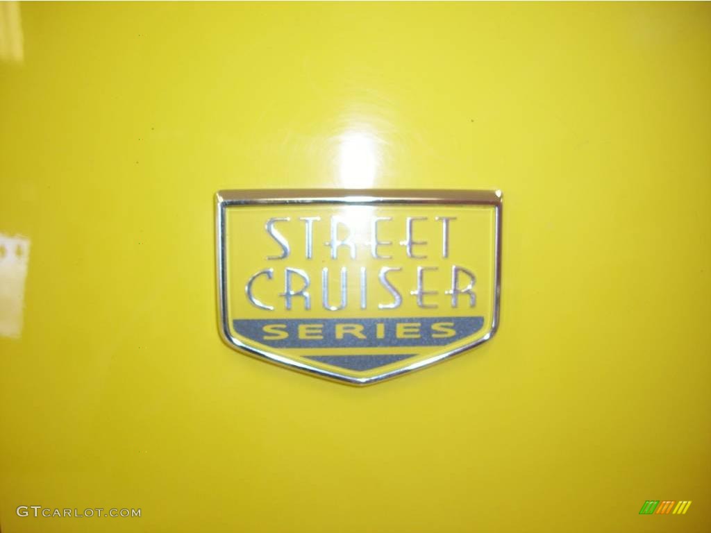2006 PT Cruiser Street Cruiser Route 66 Edition - Solar Yellow / Pastel Slate Gray photo #14