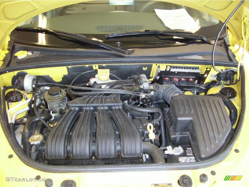 2006 PT Cruiser Street Cruiser Route 66 Edition - Solar Yellow / Pastel Slate Gray photo #16