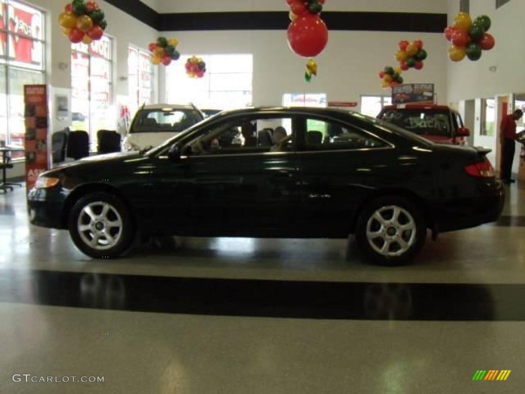 1999 Solara SE V6 Coupe - Fairway Green Pearl / Ivory photo #1