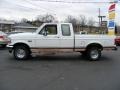 1995 Oxford White Ford F150 Eddie Bauer Extended Cab 4x4  photo #2