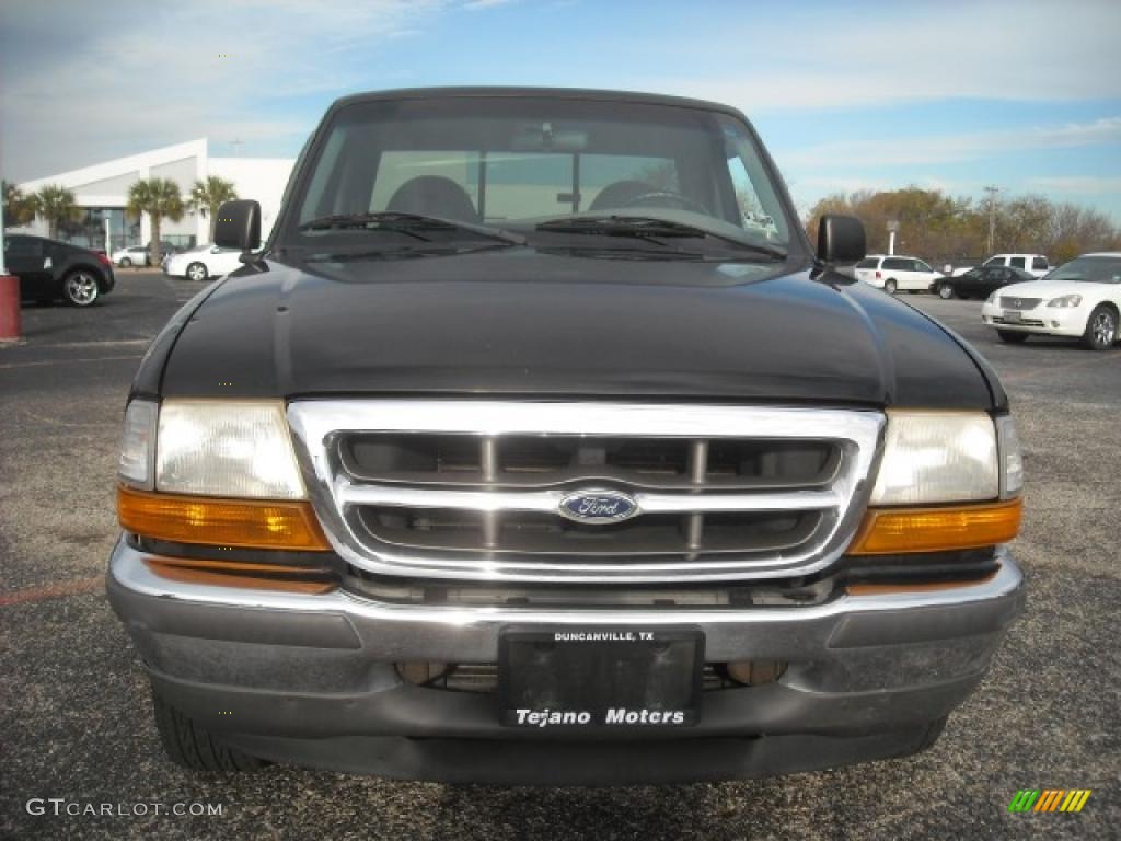 1998 Ranger XLT Regular Cab - Black / Medium Graphite photo #2