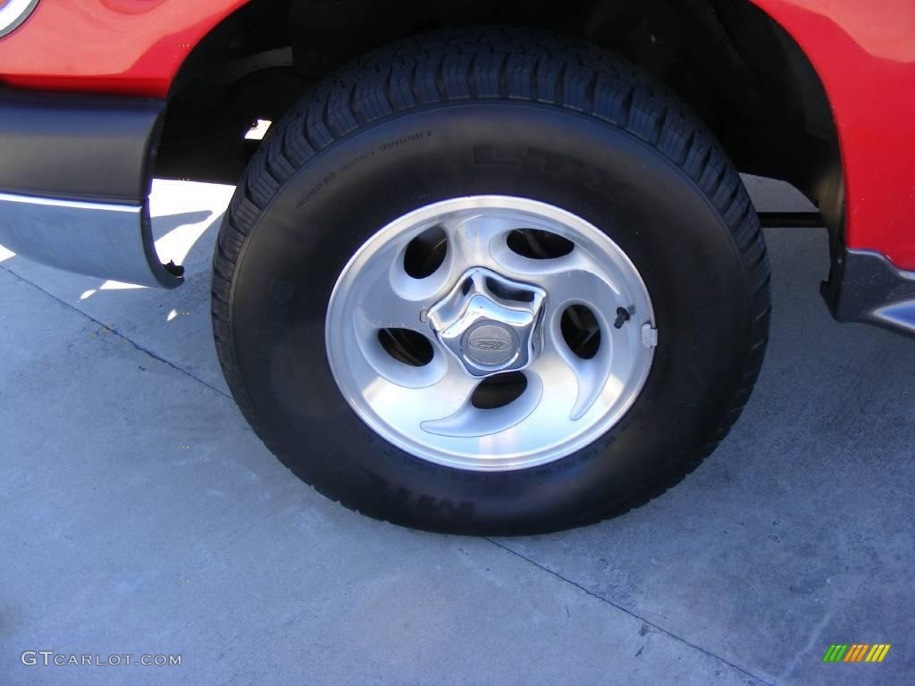 1999 Explorer XLT 4x4 - Bright Red Clearcoat / Dark Graphite photo #13