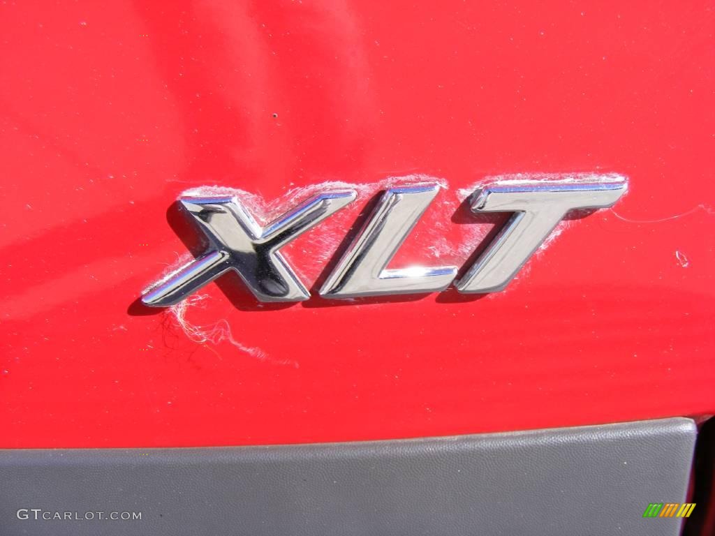 1999 Explorer XLT 4x4 - Bright Red Clearcoat / Dark Graphite photo #22