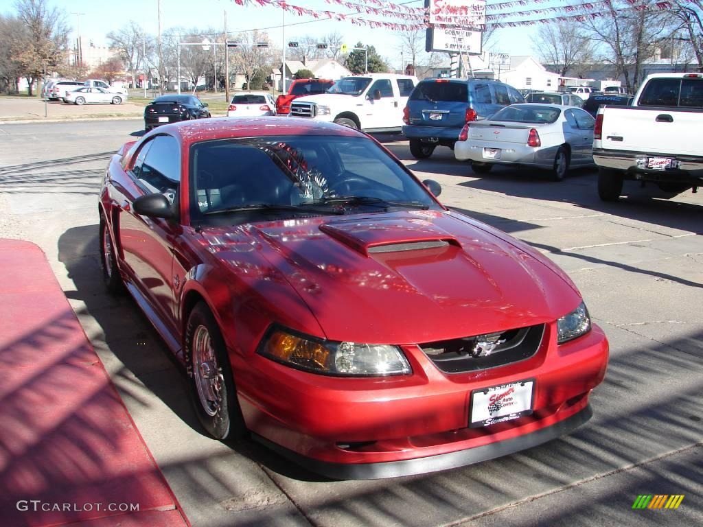 1999 Mustang GT Coupe - Laser Red Metallic / Dark Charcoal photo #5