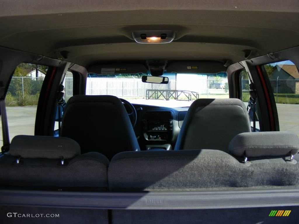 1999 Explorer XLT 4x4 - Bright Red Clearcoat / Dark Graphite photo #34