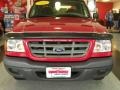 2003 Bright Red Ford Ranger XL SuperCab  photo #10